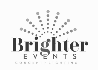 BRIGHTER EVENTS CONCEPT · LIGHTING logo