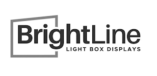 BRIGHTLINE LIGHT BOX DISPLAYS logo