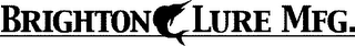 BRIGHTON LURE MFG. logo
