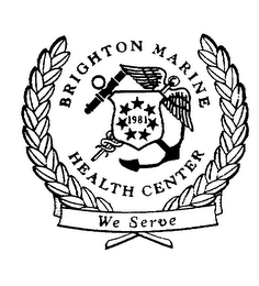 BRIGHTON MARINE HEALTH CENTER WE SERVE logo