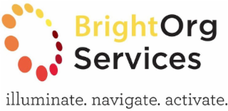 BRIGHTORG SERVICES ILLUMINATE. NAVIGATE. ACTIVATE. logo