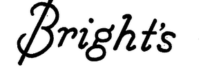BRIGHT'S logo