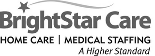 BRIGHTSTAR CARE HOME CARE | MEDICAL STAFFING A HIGHER STANDARD logo
