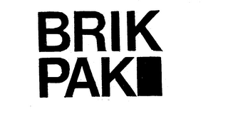 BRIK PAK logo