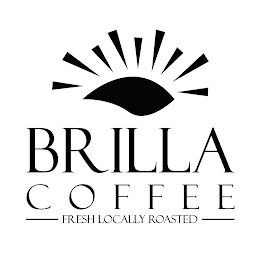 BRILLA COFFEE FRESH LOCALLY ROASTED logo