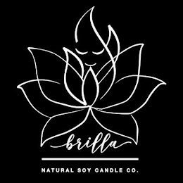 BRILLA NATURAL SOY CANDLE CO. logo