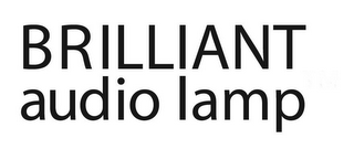 BRILLIANT AUDIO LAMP logo