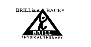 BRILLIANT BACKS BRILL PHYSICAL THERAPY logo