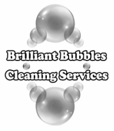 BRILLIANT BUBBLES CLEANING SERVICES logo