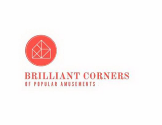 BRILLIANT CORNERS OF POPULAR AMUSEMENTS logo