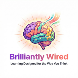 BRILLIANTLY WIRED LEARNING DESIGNED FOR THE WAY YOU THINK logo