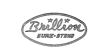 BRILLION SURE-STAND logo