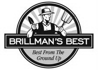 BRILLMAN'S BEST, BEST FROM THE GROUND UP logo