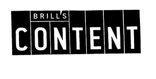 BRILL'S CONTENT logo