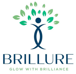 BRILLURE GLOW WITH BRILLIANCE logo