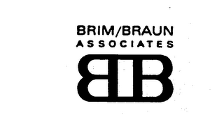 BRIM/BRAUN ASSOCIATES BB logo
