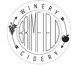 BRIMFIELD WINERY CIDERY logo
