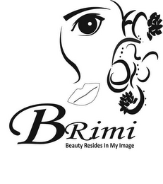 BRIMI BEAUTY RESIDES IN MY IMAGE logo