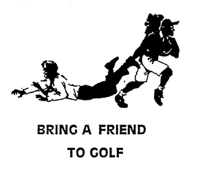 BRING A FRIEND TO GOLF logo