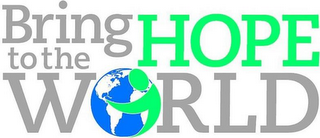 BRING HOPE TO THE WORLD logo