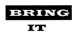 BRING IT logo