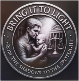 . BRING IT TO TO LIGHT . FROM THE SHADOWS. TO THE SPOTLIGHT logo