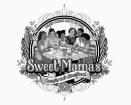 BRINGING FAMILIES BACK TO THE TABLE SWEET MAMAS COMFORT & SOULFOOD logo