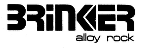BRINKER ALLOY ROCK logo