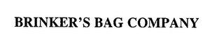 BRINKER'S BAG COMPANY logo
