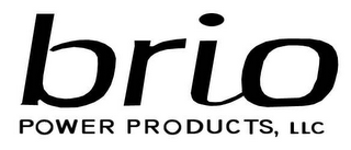 BRIO POWER PRODUCTS, LLC logo