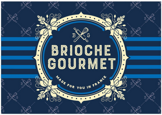 BRIOCHE GOURMET BG MADE FOR YOU IN FRANCE logo