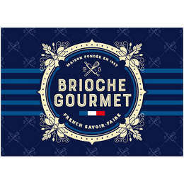 BRIOCHE GOURMET MAISON FONDEE EN 1997 BG FRENCH SAVOIR-FAIRE logo