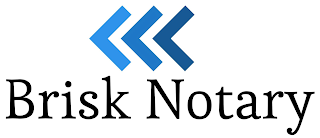 BRISK NOTARY logo