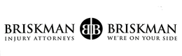BRISKMAN B B BRISKMAN INJURY ATTORNEYS WE'RE ON YOUR SIDE logo