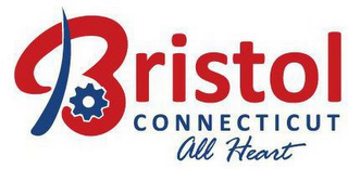 BRISTOL CONNECTICUT ALL HEART logo