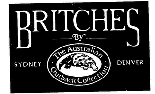 BRITCHES BY SYDNEY DENVER THE AUSTRALIAN OUTBACK COLLECTION logo