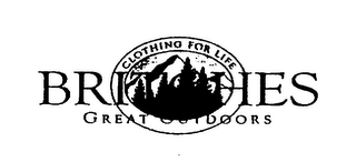 BRITCHES GREAT OUTDOORS logo