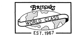 BRITCHES WORLD CLASS EST. 1967 logo