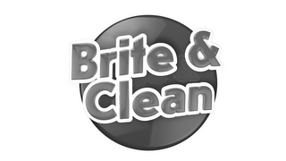 BRITE & CLEAN logo