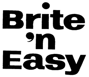 BRITE 'N EASY logo