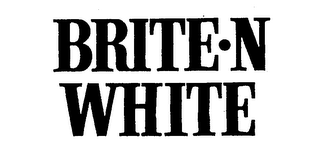 BRITE-N WHITE logo