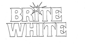 BRITE WHITE logo