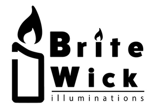 BRITE WICK ILLUMINATIONS logo