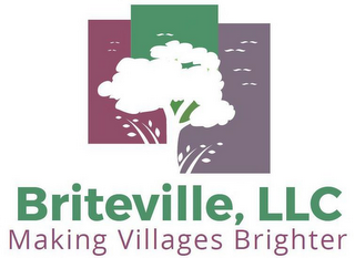 BRITEVILLE, LLC MAKING VILLAGES BRIGHTER logo