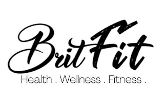 BRITFIT HEALTH . WELLNESS . FITNESS . logo