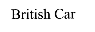 BRITISH CAR logo