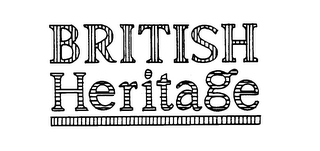 BRITISH HERITAGE logo
