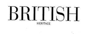 BRITISH HERITAGE logo