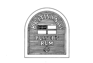 BRITISH NAVY PUSSER'S RUM logo