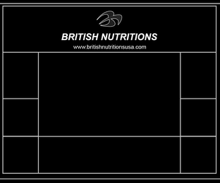 BRITISH NUTRITIONS WWW.BRITISHNUTRITIONSUSA.COM logo